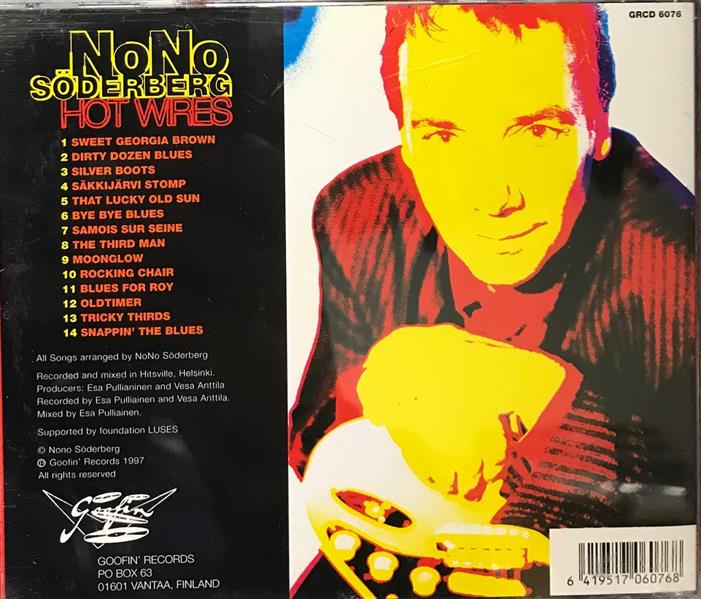 CD - Nono Soderberg - Hot Wires