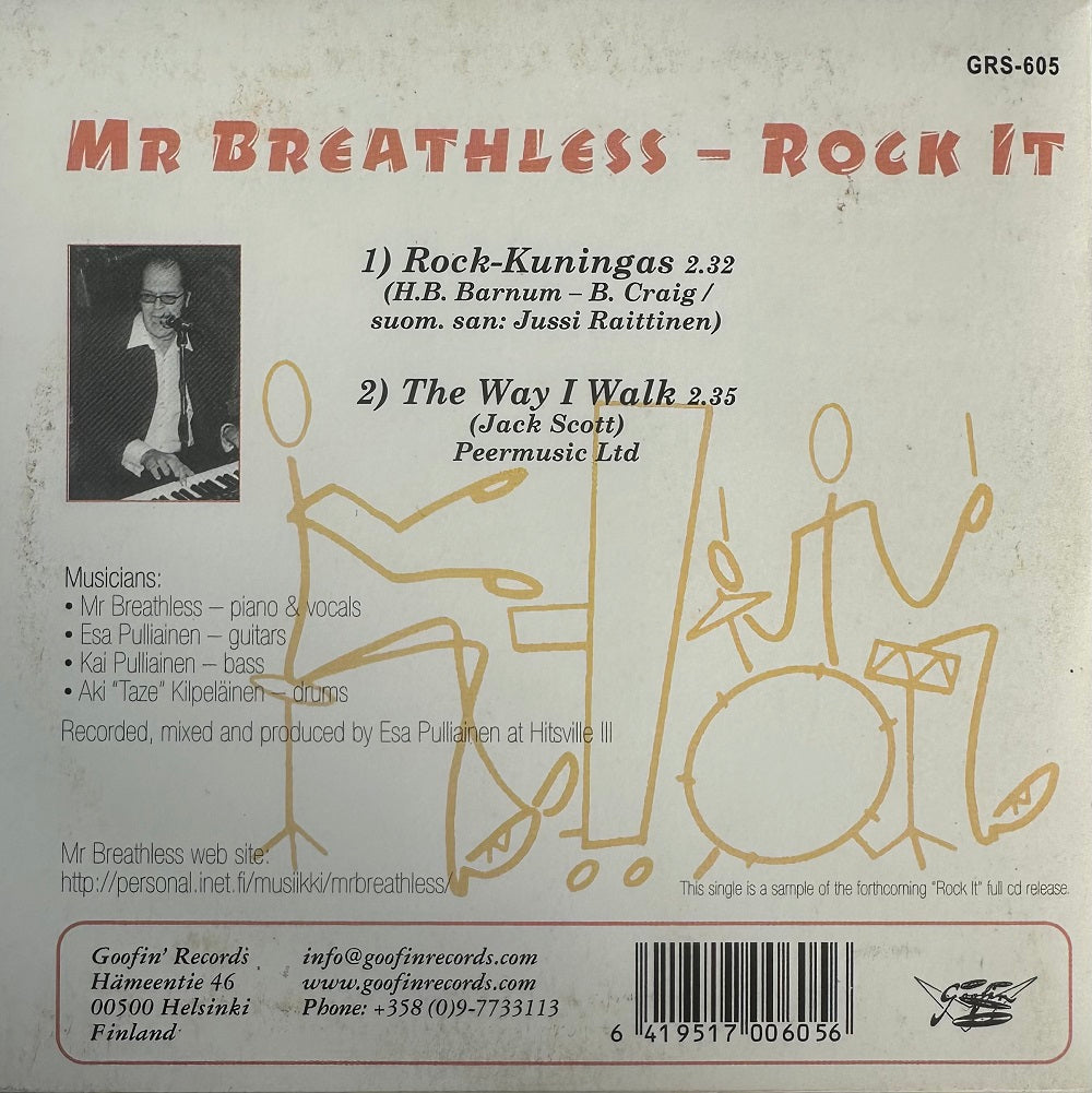 CD - Mr. Breathless - Rock It
