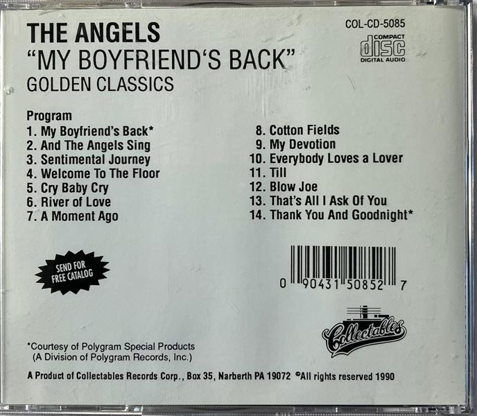 CD - Angels - My Boyfriend's back