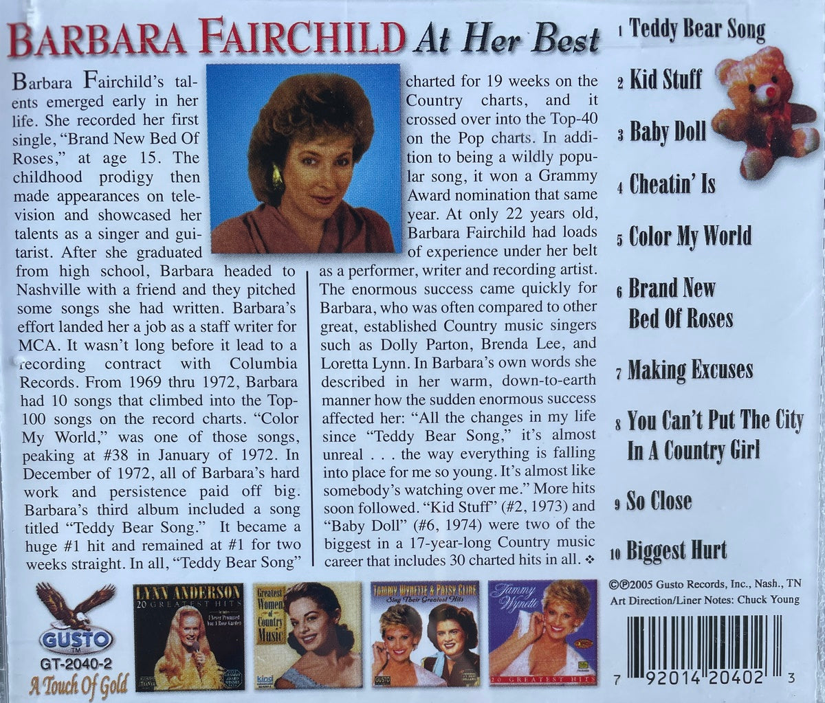CD - Barbara Fairchild - At Her Best