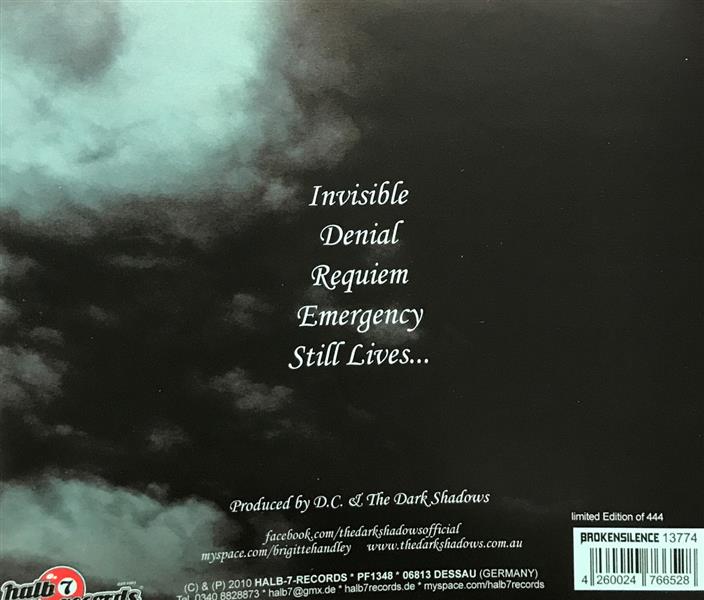 CD - Dark Shadows - Invisible