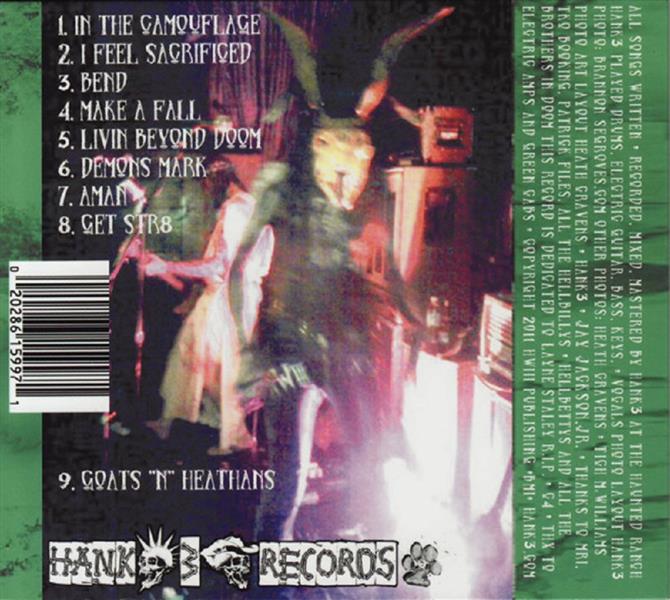 CD - Hank III Williams - Attention Deficit Domination