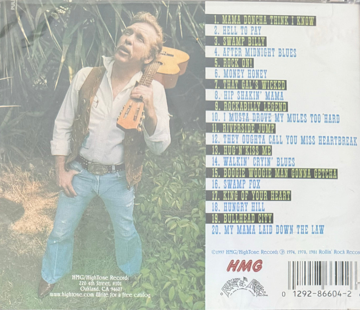 CD - Jackie Lee Cochran - Rockabilly Music