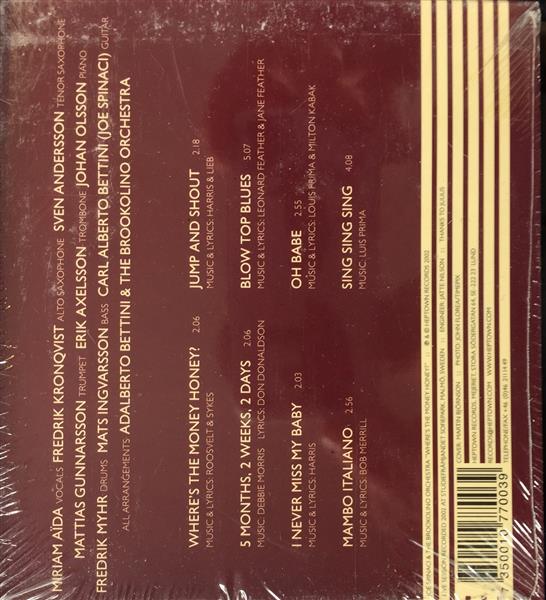 CD - Joe Spinaci and the Brookolino Orchestra - Where’s The Money Honey?