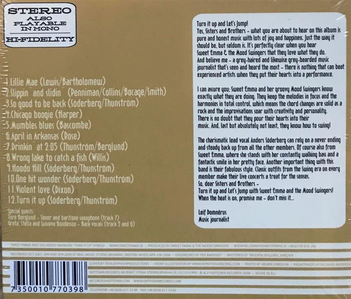 CD - Sweet Emma And The Mood Swingers - Turn It Up!
