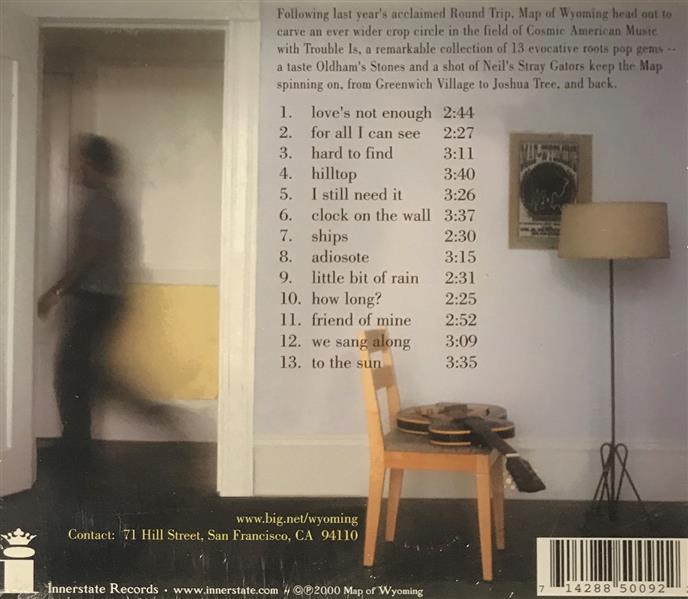 CD - Map Of Wynoming - Trouble Is