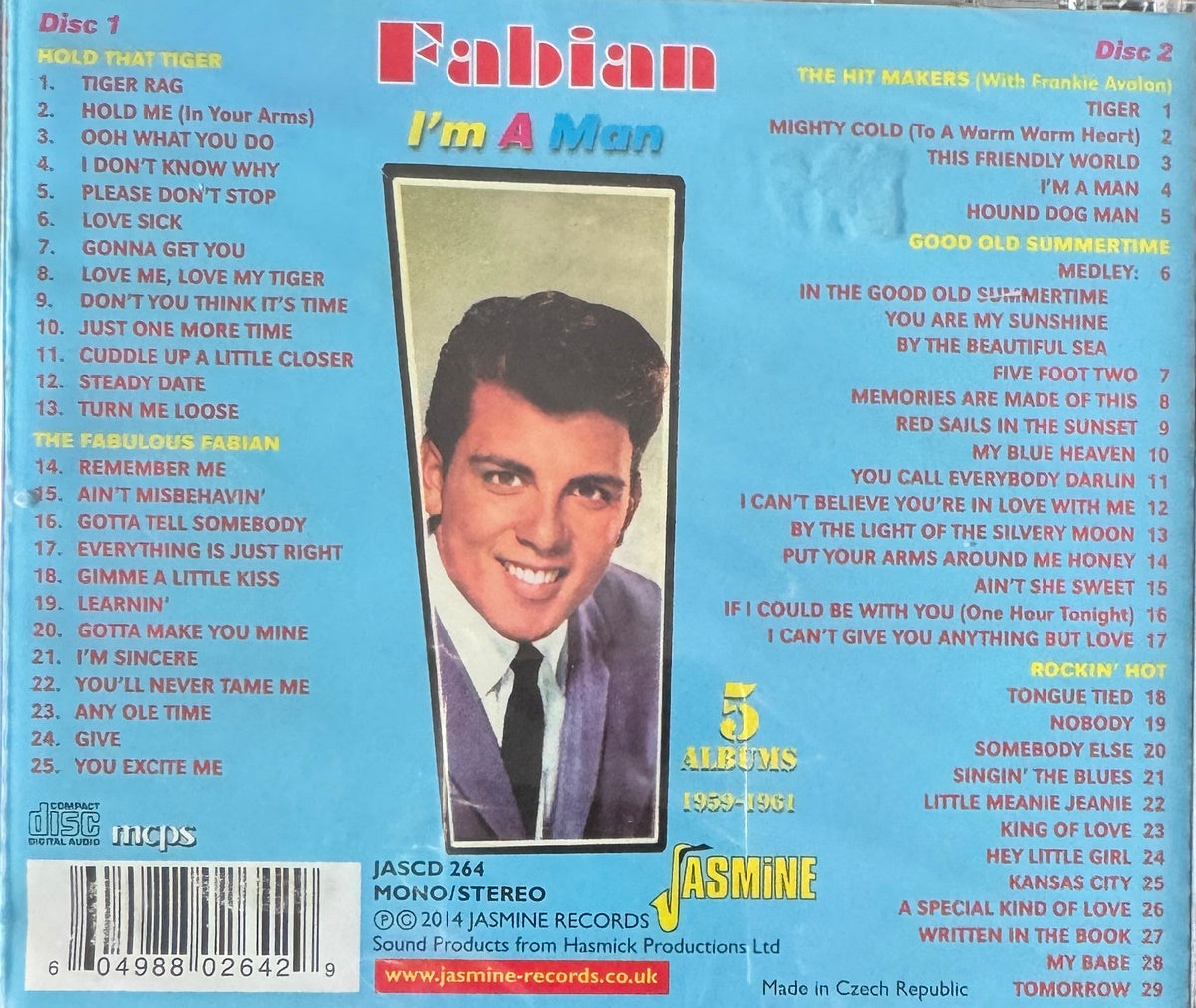 CD-2 - Fabian - I Am Man