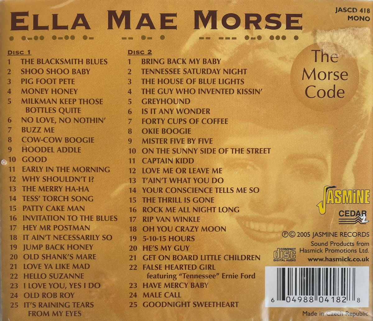 CD-2 - Ella Mae Morse - The Morse Code
