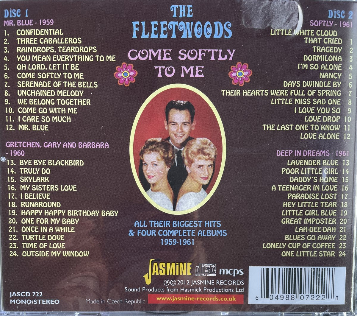 CD - Fleetwoods - Come Softly To Me
