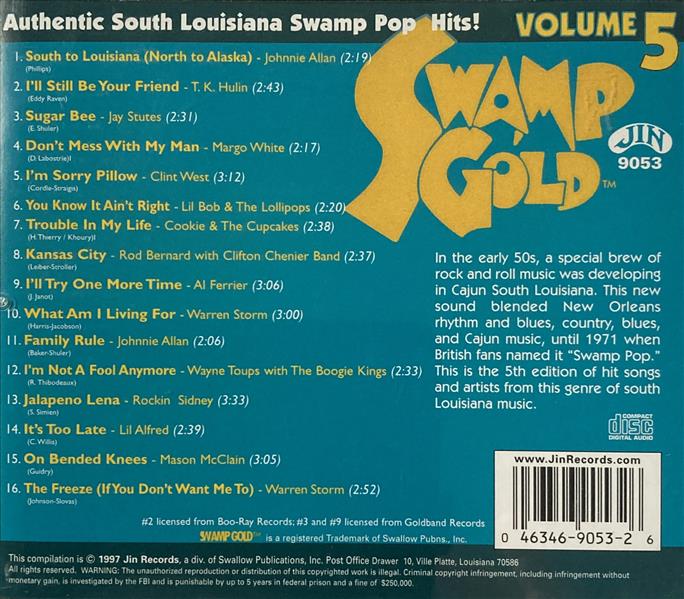 CD - VA - Swamp Gold Vol. 5