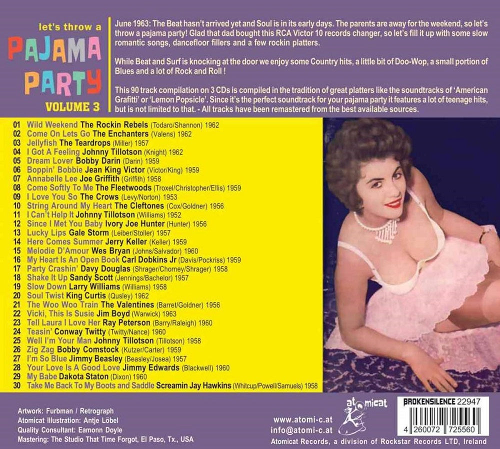 CD - VA - Pajama Party Vol. 3