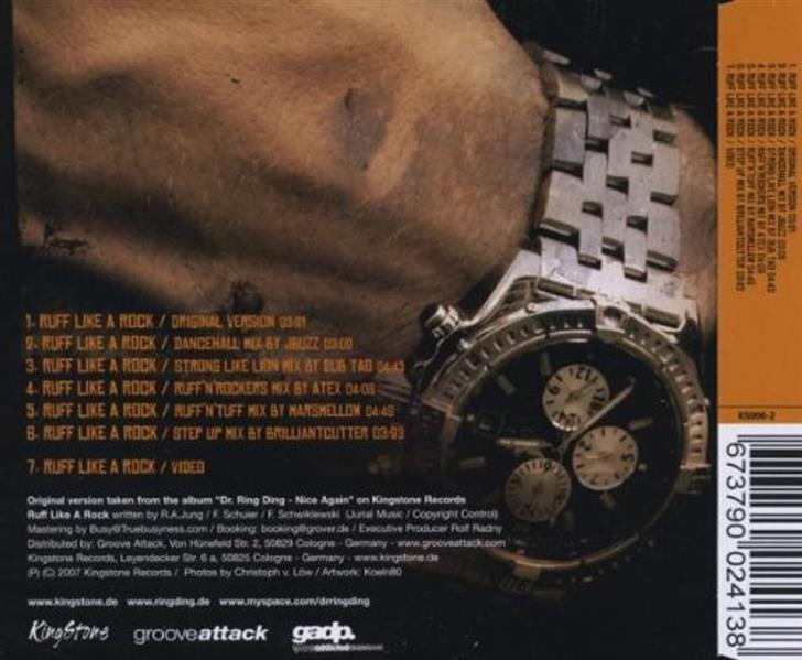 CD - Dr. Ring Ding - Ruff Like A Rock
