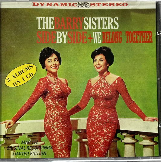 CD - Barry Sisters - Side By Side + We Belong Together