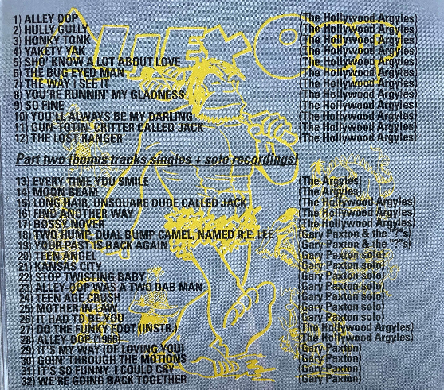 CD - Hollywood Argyles - Gary Paxton Meets The Hollywood Argyles