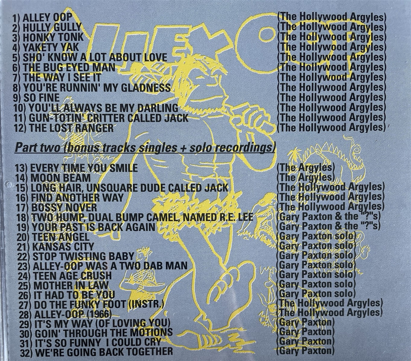 CD - Hollywood Argyles - Gary Paxton Meets The Hollywood Argyles