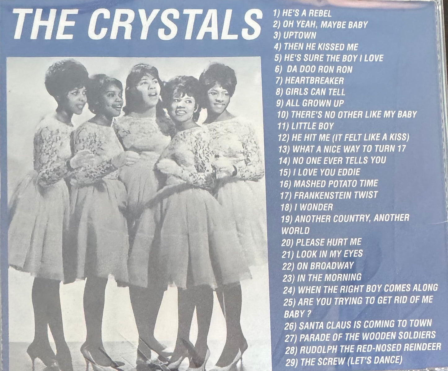 CD - Crystals - He's A Rebel Ultimate Collection