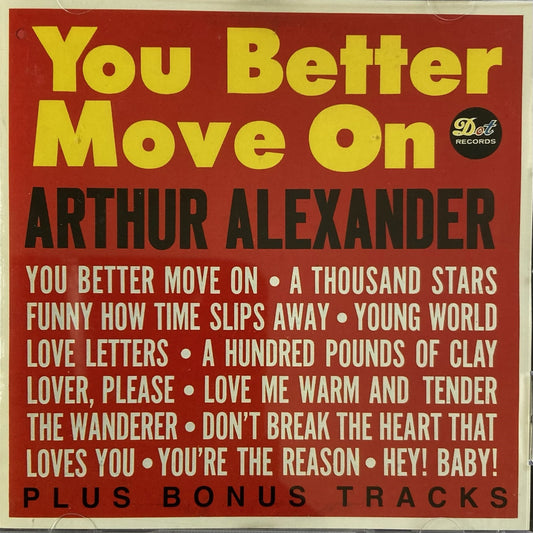 CD - Arthur Alexander - You Better Move On