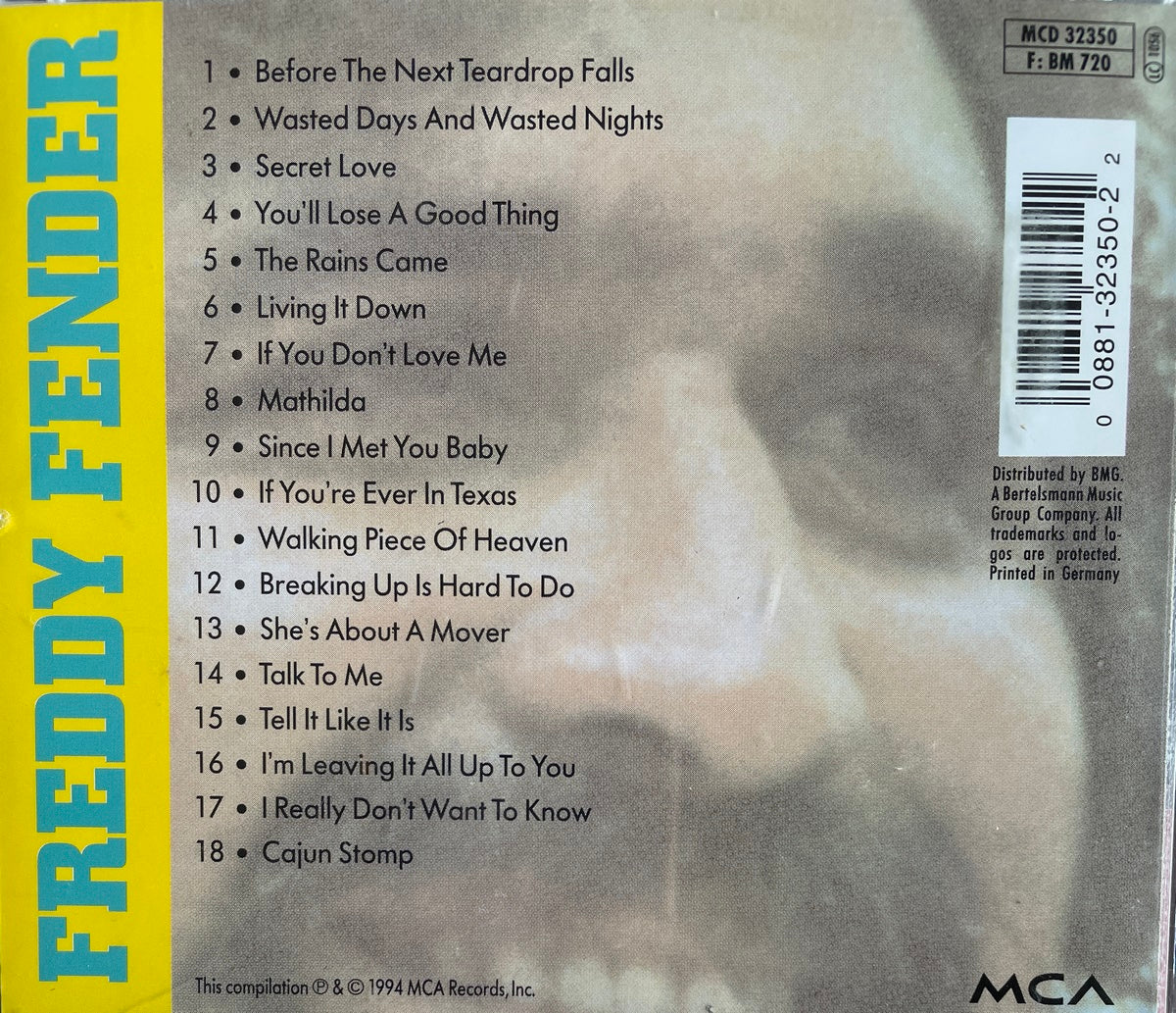 CD - Freddy Fender - The Collection