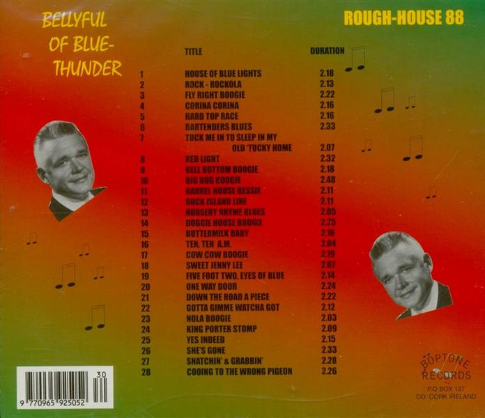 CD - Merill E. Moore - Bellyful Of Blue Thunder