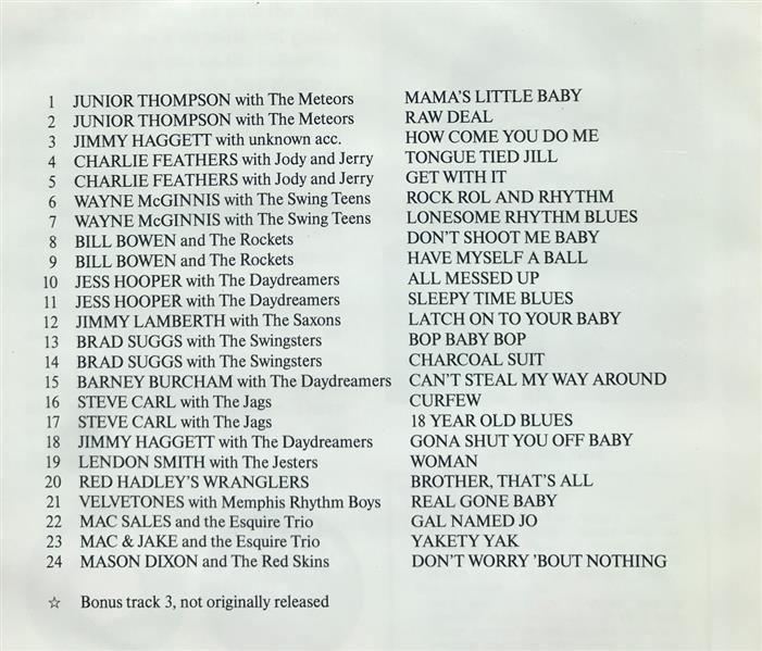 CD - VA - Meteor Rockabillies