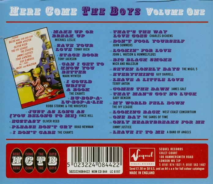 CD - VA - Here Come The Boys Vol. 1