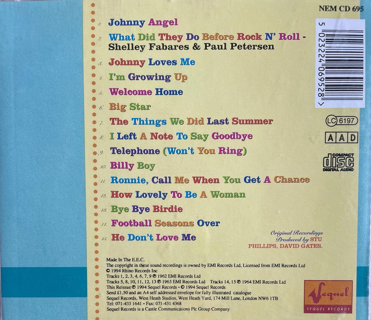 CD - Shelley Fabares - Best Of
