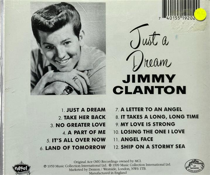 CD - Jimmy Clanton - Just A Dream