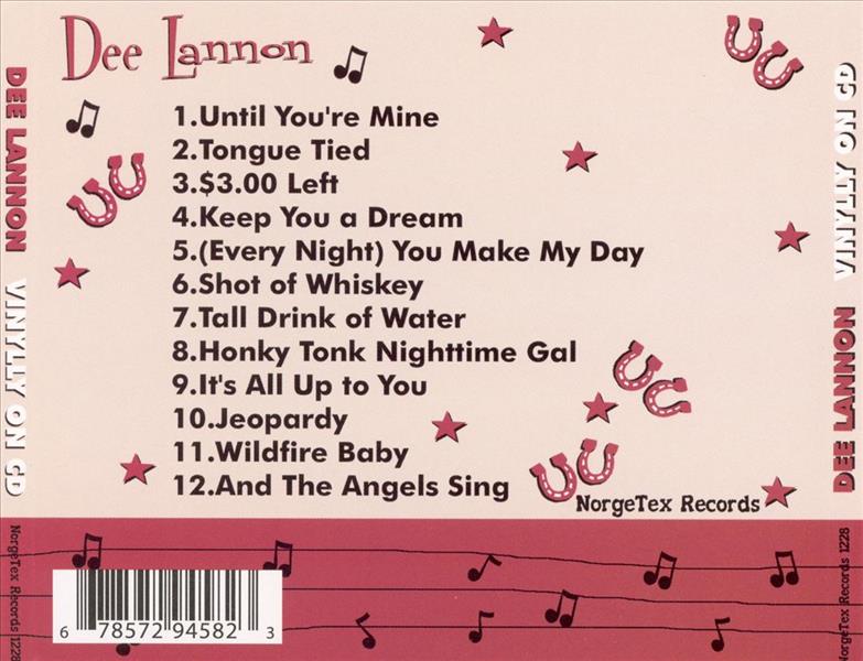 CD - Dee Lannon - Vinylly On Cd