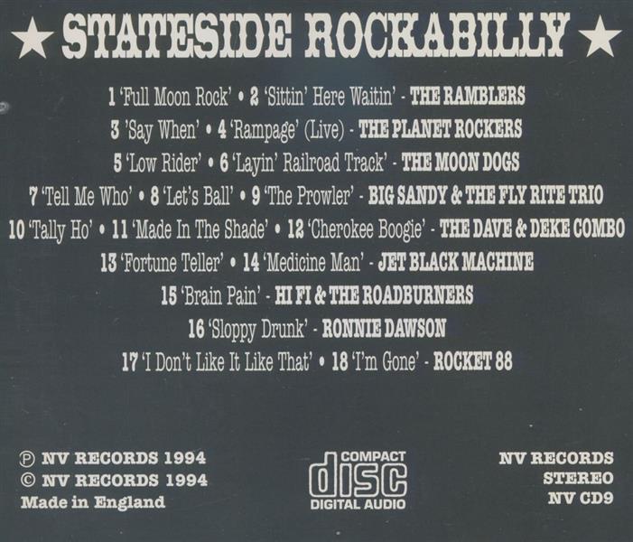 CD - VA - Stateside Rockabilly