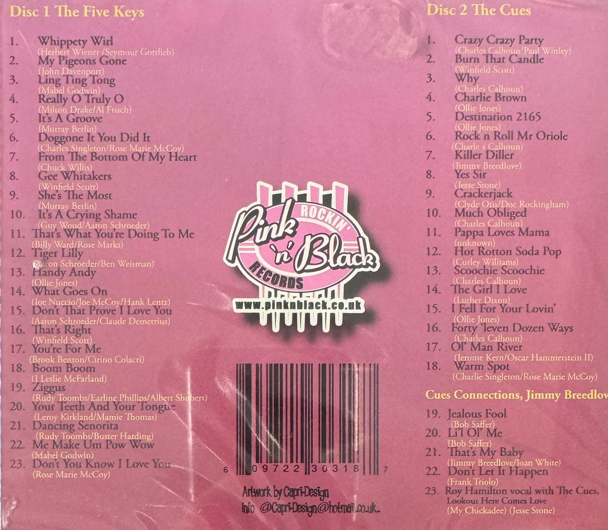 CD - 5 Keys - Meet The Cues