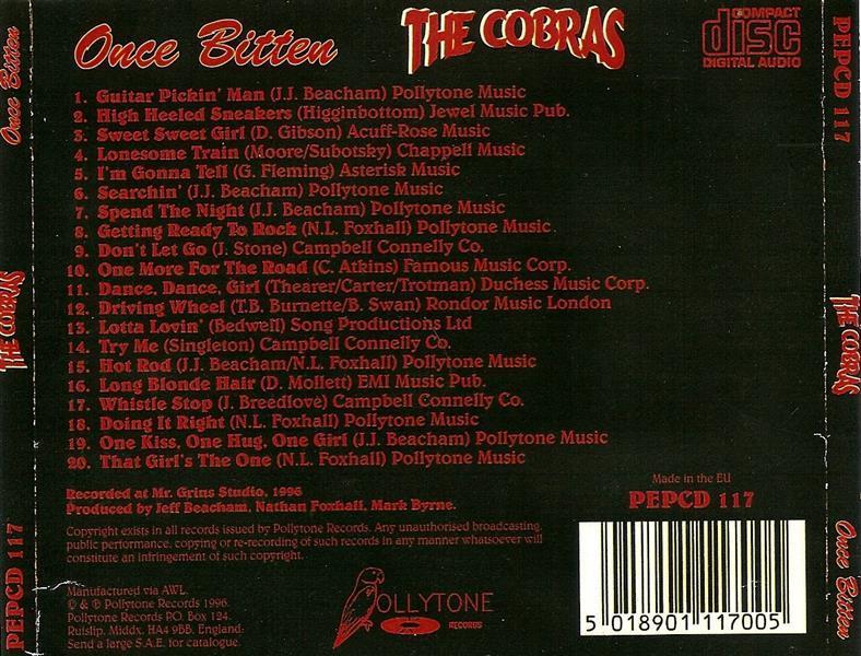 CD - Cobras - Once Bitten