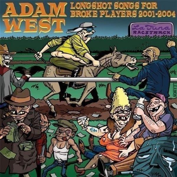 CD - Adam West - Longshot Songs for Broke Players
