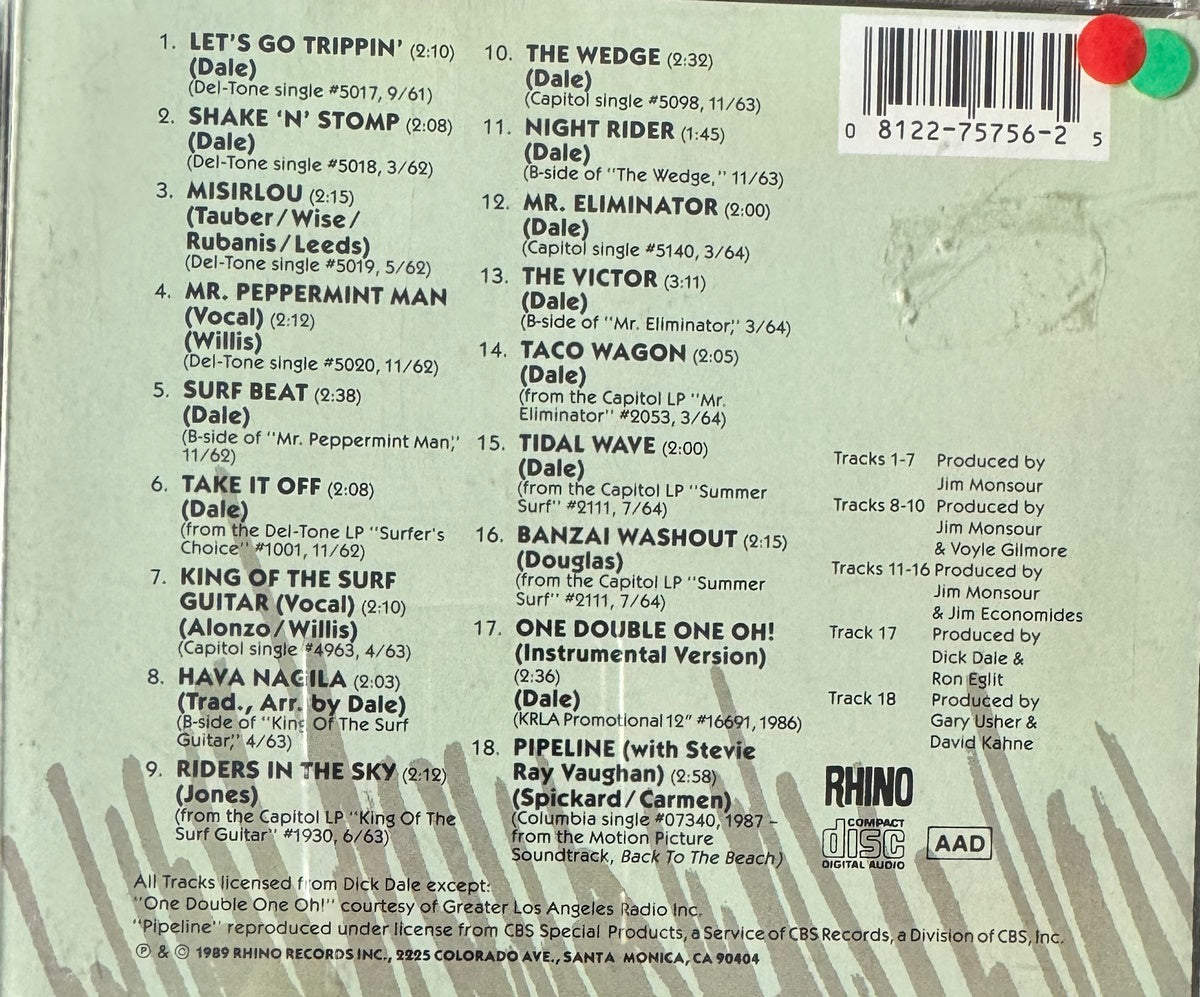 CD - Dick Dale & His Del-Tones - The Best Of