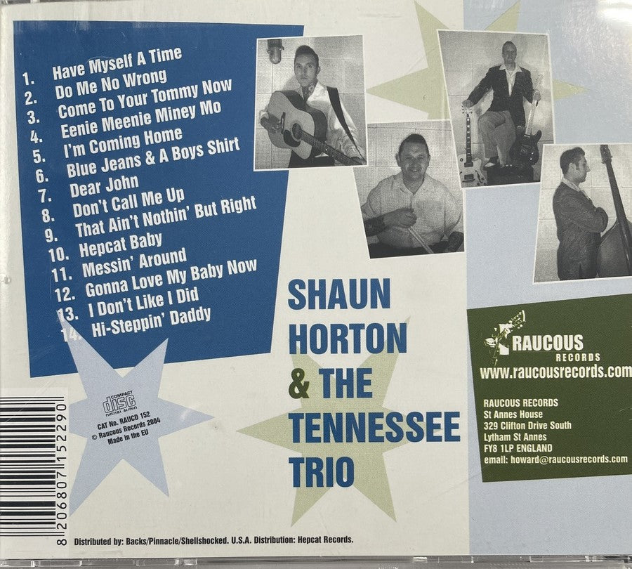 CD - Shaun Horton & The Tennessee Trio - Nothing But Right