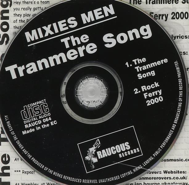 CD - Mixies Men - The Tranmere Song