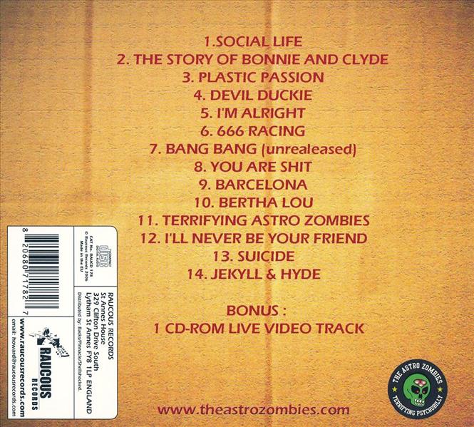 CD - Astro Zombies - Burgundy Lives