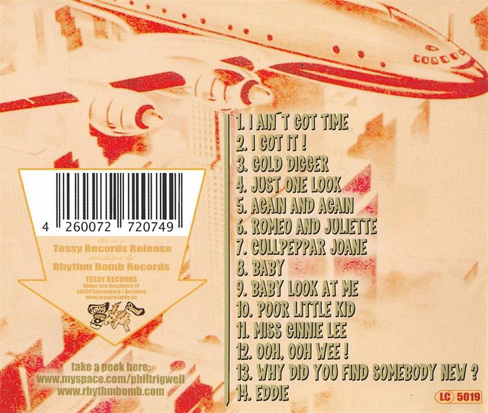 CD - Phil Trigwell & The Deputies - Ooh, Oooh Wee !