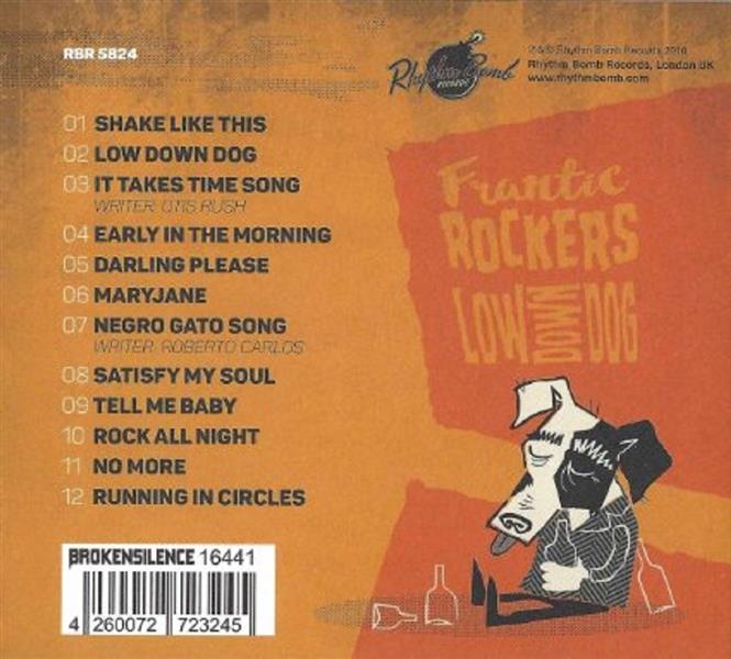 CD - Frantic Rockers - Low Down Dog