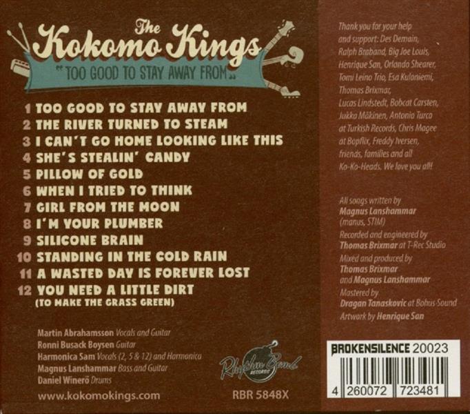 CD - Kokomo Kings - Too Good To Stay Away From You