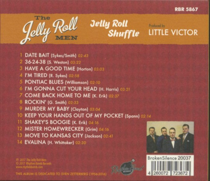 CD - Jelly Roll Men - Jelly Roll Shuffle