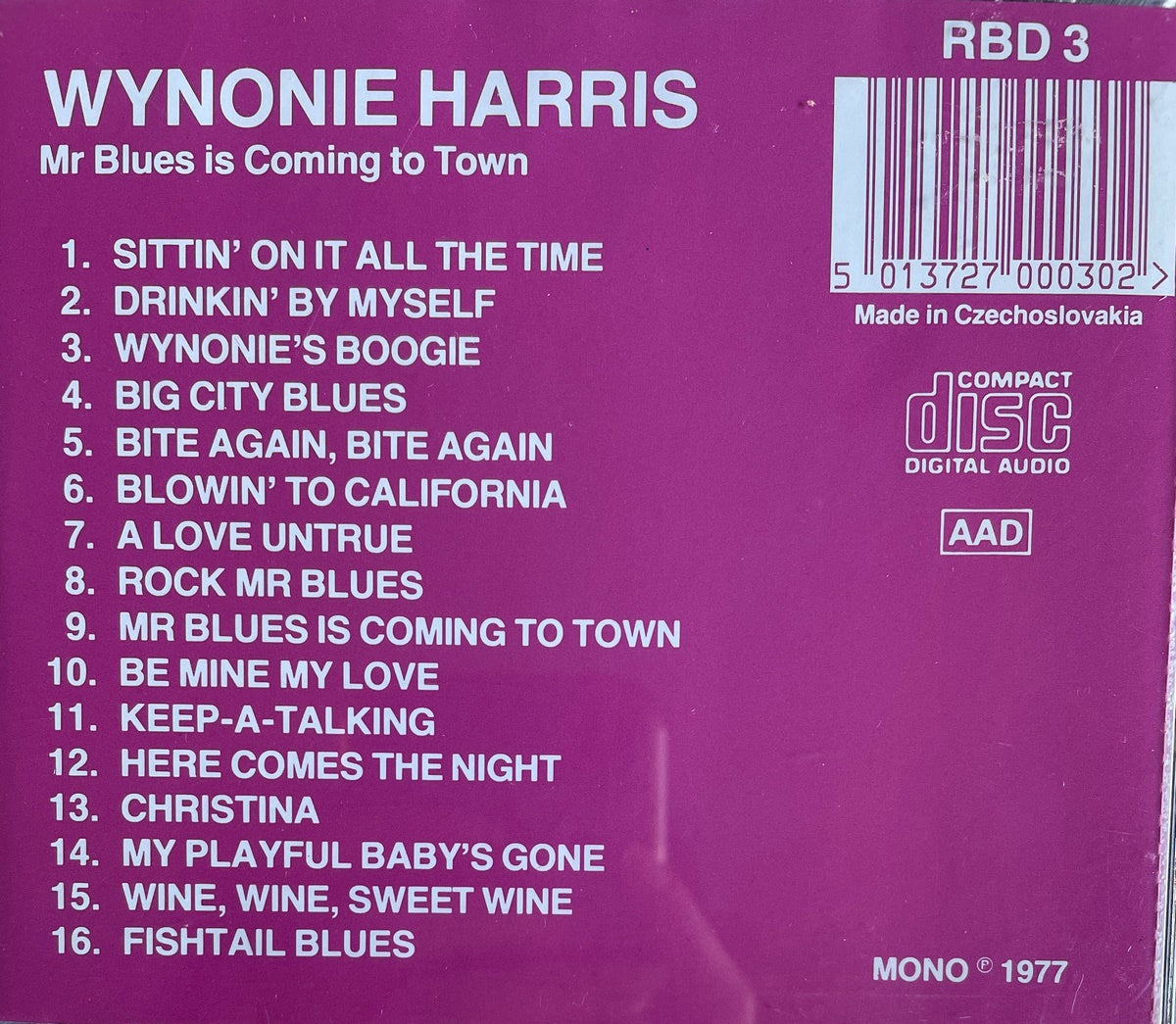 CD - Wynonie Harris - Mr. Blues Is Coming To Town