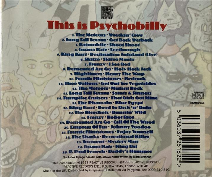 CD - VA - This Is Psychobilly