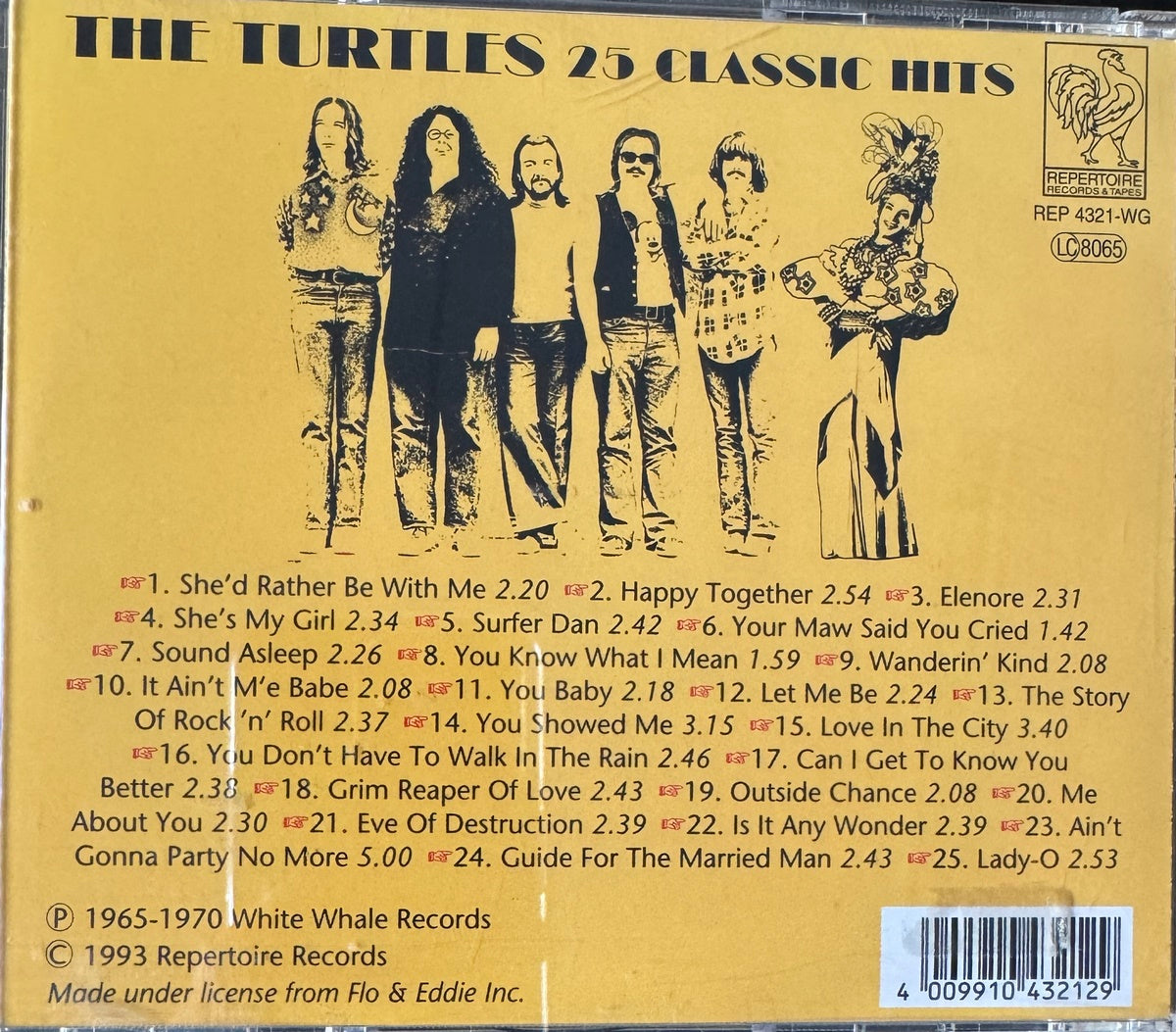 CD - Turtles - 25 Classic Hits