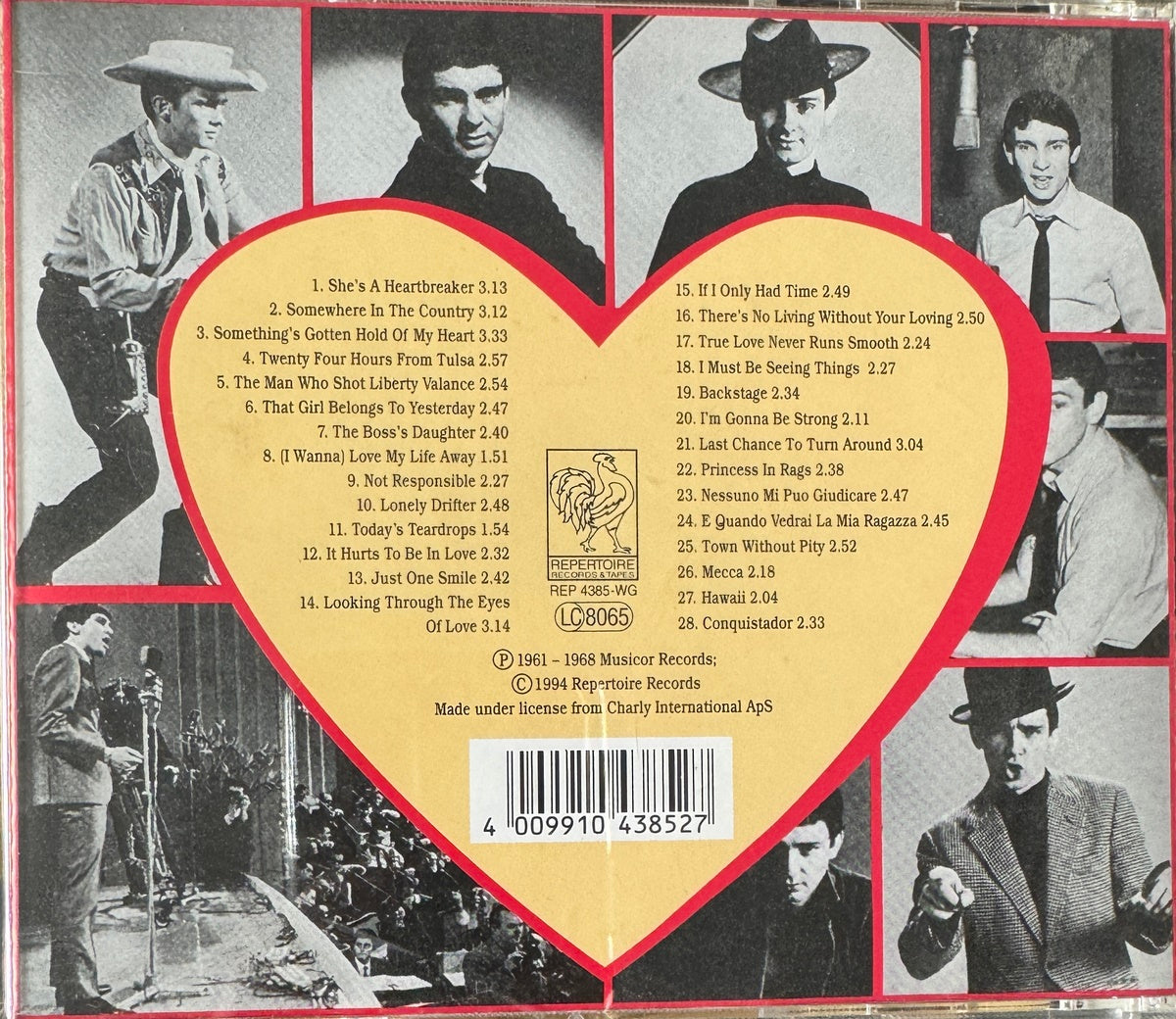 CD - Gene Pitney - The Heartbreaker