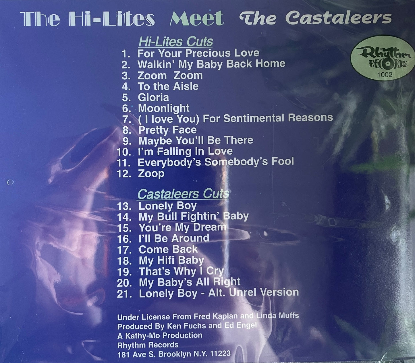 CD - Hi-Lites Meet The Castaleers