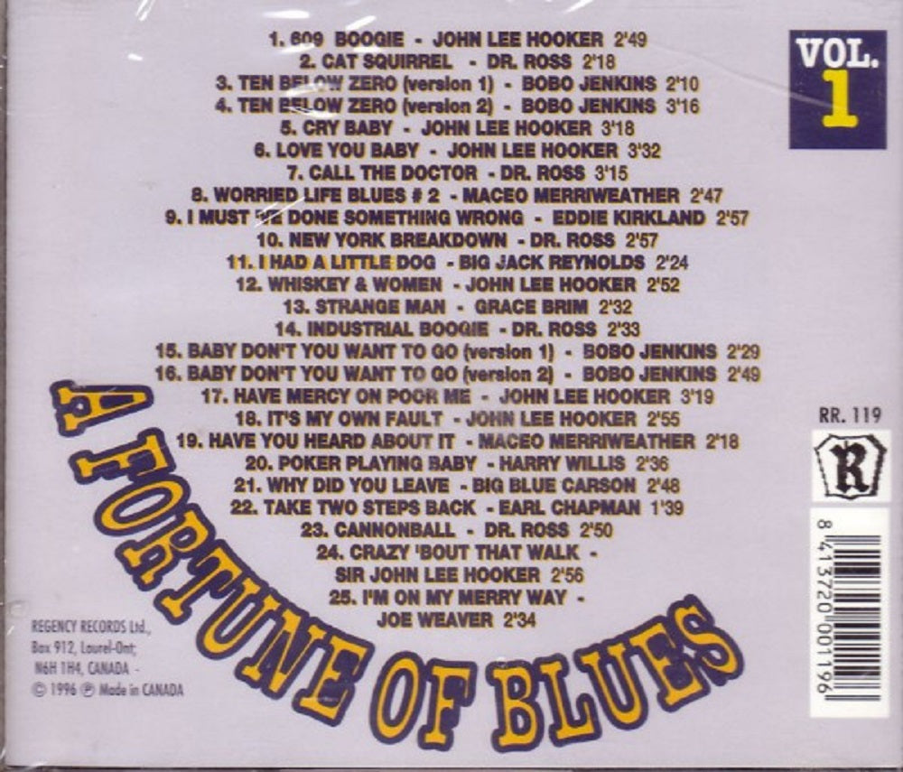 CD - VA - A Fortune Of Blues Vol. 1