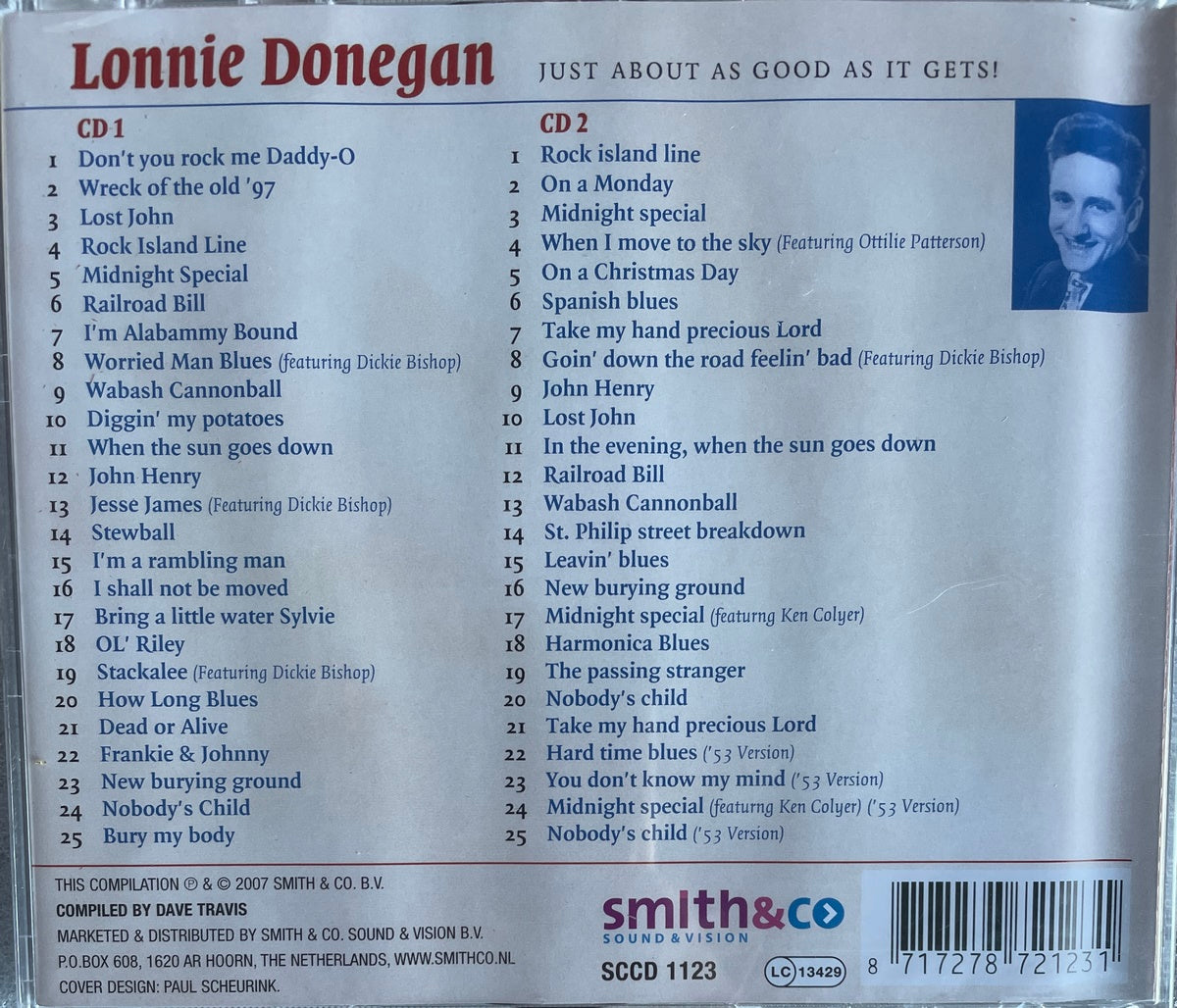 CD-2 - Lonnie Donegan - Just About As Good As It Gets!