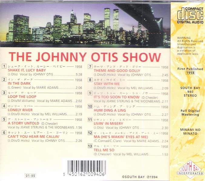 CD - Johnny Otis - The Johnny Otis Show