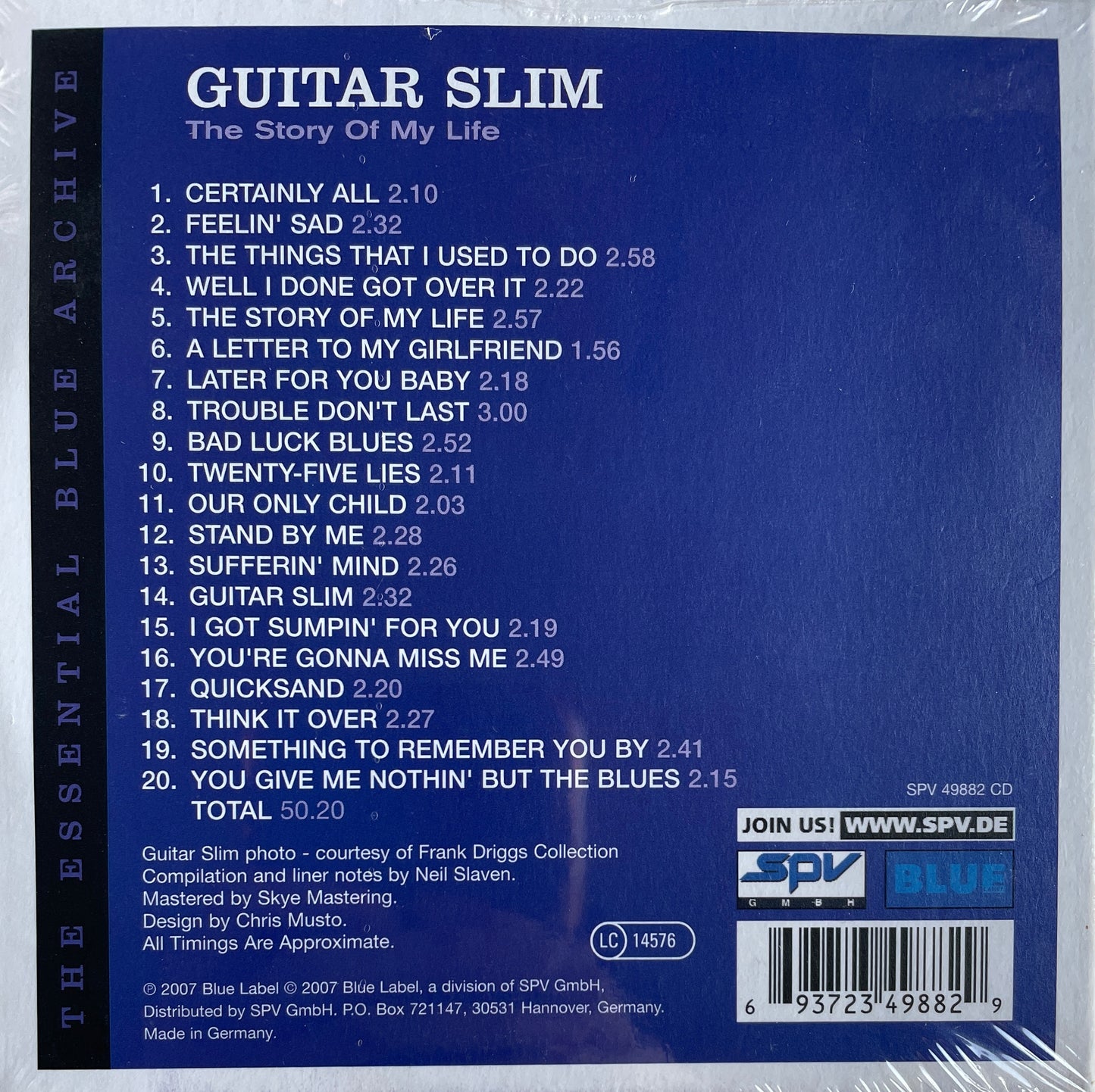 CD - Guitar Slim - The Story Of My Life