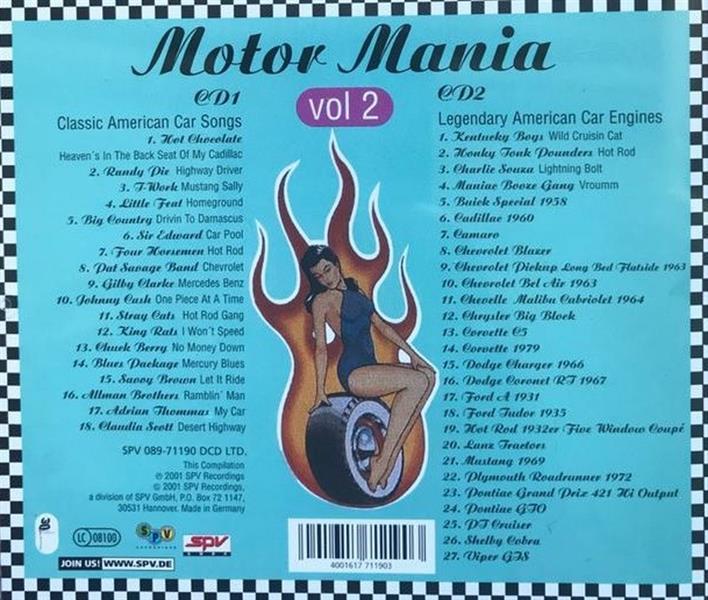 CD - VA - Motor Mania